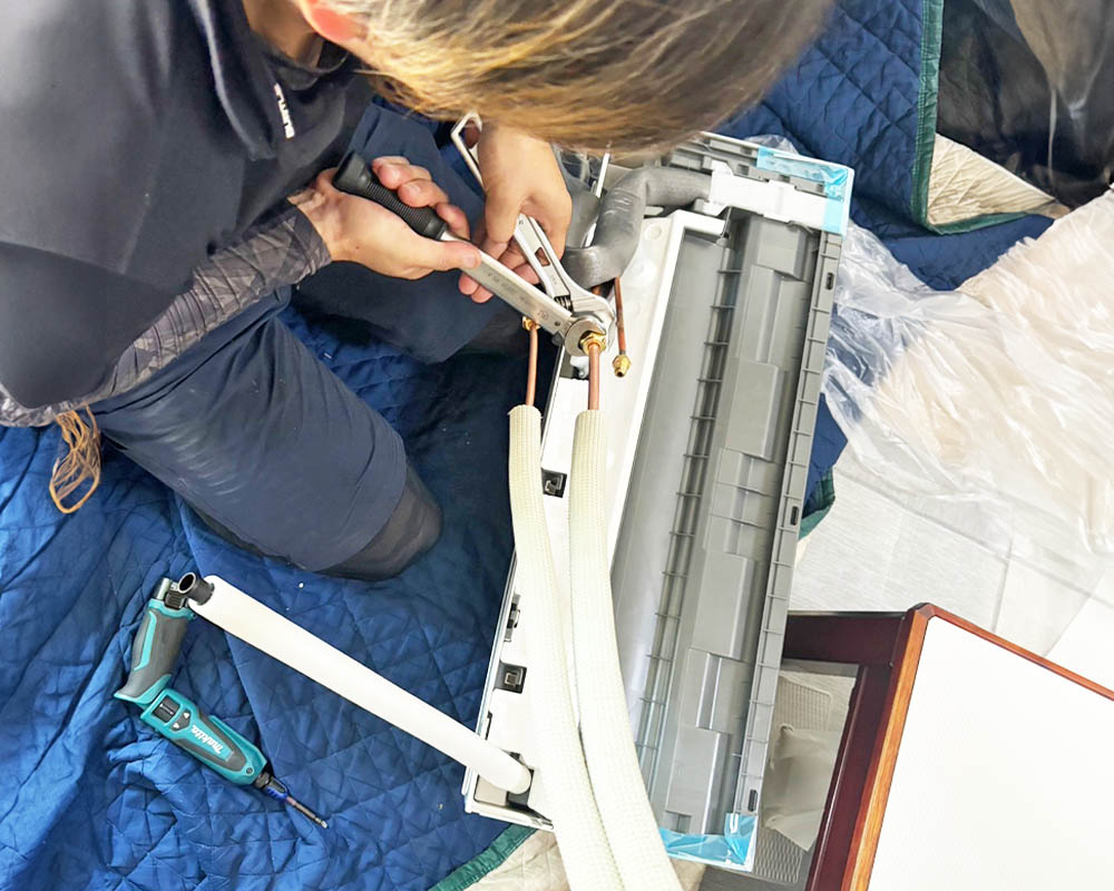 エアコン新設画像