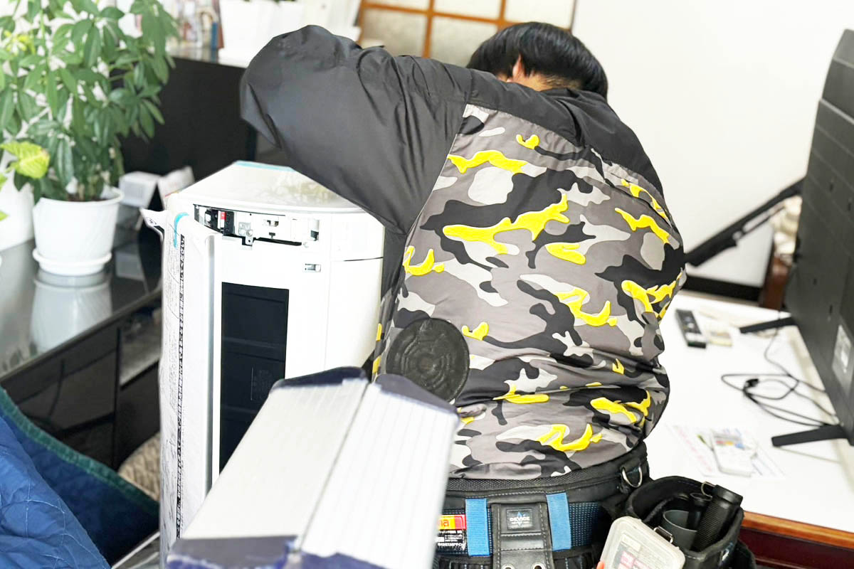 下関市・山口市・北九州市でエアコンの取付けをお考えでしたら 安心価格でご提供できる合同会社 factotumにお任せください！画像