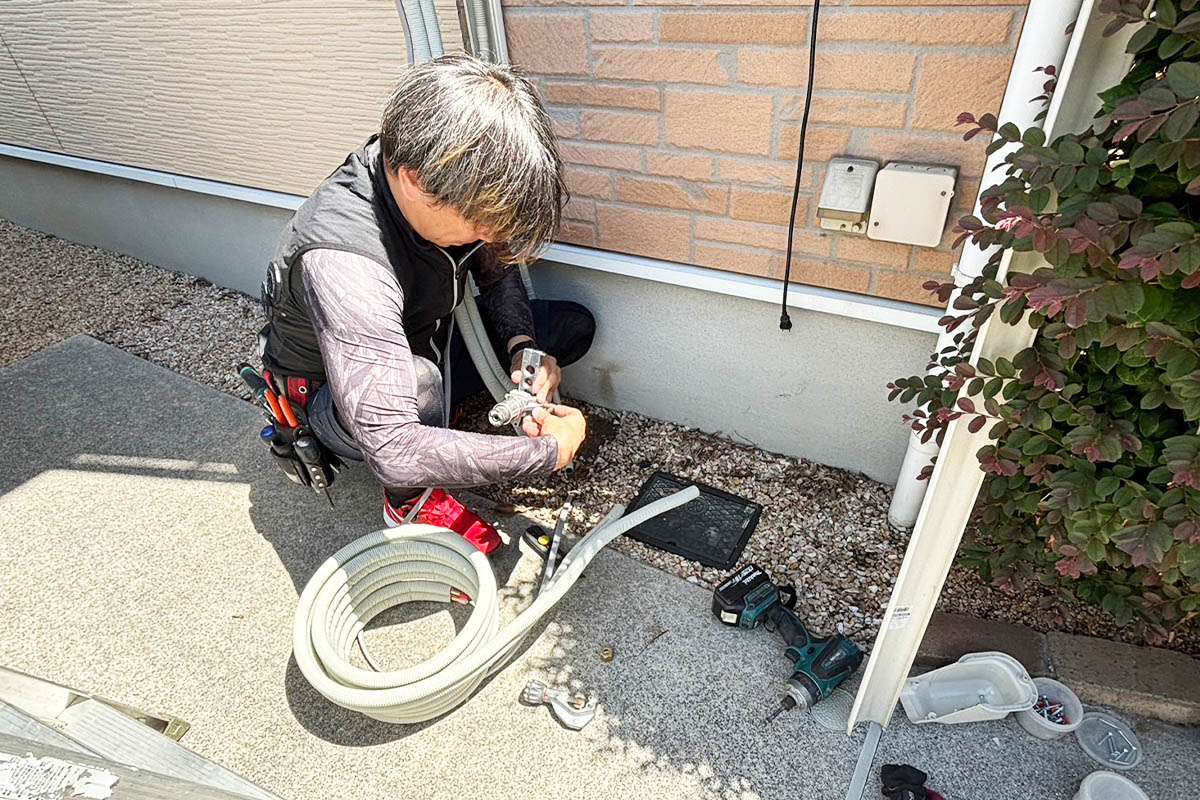 下関市・山口市・北九州市でエアコンの取付けをお考えでしたら 安心価格でご提供できる合同会社 factotumにお任せください！画像